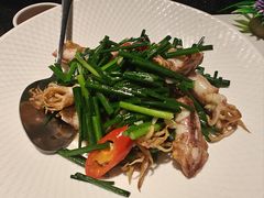 韭菜花炒小管-吴记鲜定味