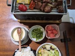 陶板牛肉粒定食-九井澤精致料理(金茂店)