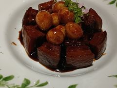 鹌鹑蛋鲍鱼红烧肉-锦楼·臻选新杭帮(正大广场店)