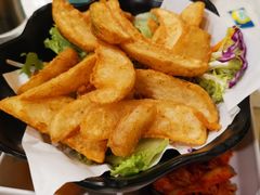 芥末起司薯角-韩时烤肉(枫蓝店)