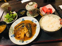 味噌青花鱼定食-角落里(中山公园店)