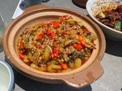 肉沫茄子煲-潇湘阁(汉光百货店)