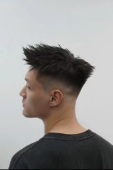 -一家只做男发烫染的店