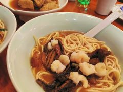 虾爆鳝面-奎元馆.百年奎元.非遗传承(西湖边的解放路店)