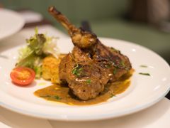 香煎法式羊扒配土豆饼-港丽餐厅(高德置地店)