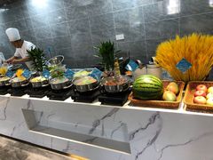 自助取餐区-大眼锅贴水饺(河东店)