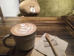 樱花拿铁-新沙洞咖啡(泉乐坊店)