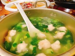 虾滑小白菜豆腐汤-兰菊私厨
