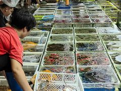 -霞涌市场海鲜摆卖区