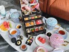 -深圳温德姆至尊酒店·大堂吧·户外花园