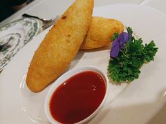 煎蘑菇土豆-老井俄式餐厅