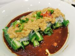 蒜蓉蒸秋葵-北京老铺烤鸭(高新店)