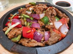 铁板牛柳-深港1厨·港式粤菜