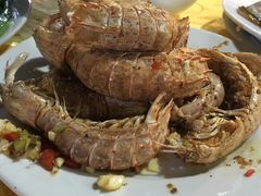 椒盐濑尿虾-明记海鲜美食老字号(明记总店)