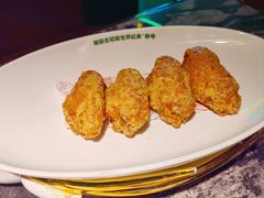蛋黄鸡翅-新白鹿餐厅(松江开元地中海店)