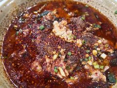 水煮肉片-雨田饭店