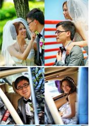 婚礼当天的百变女皇-上海彩妆秀摄影设计有限公司