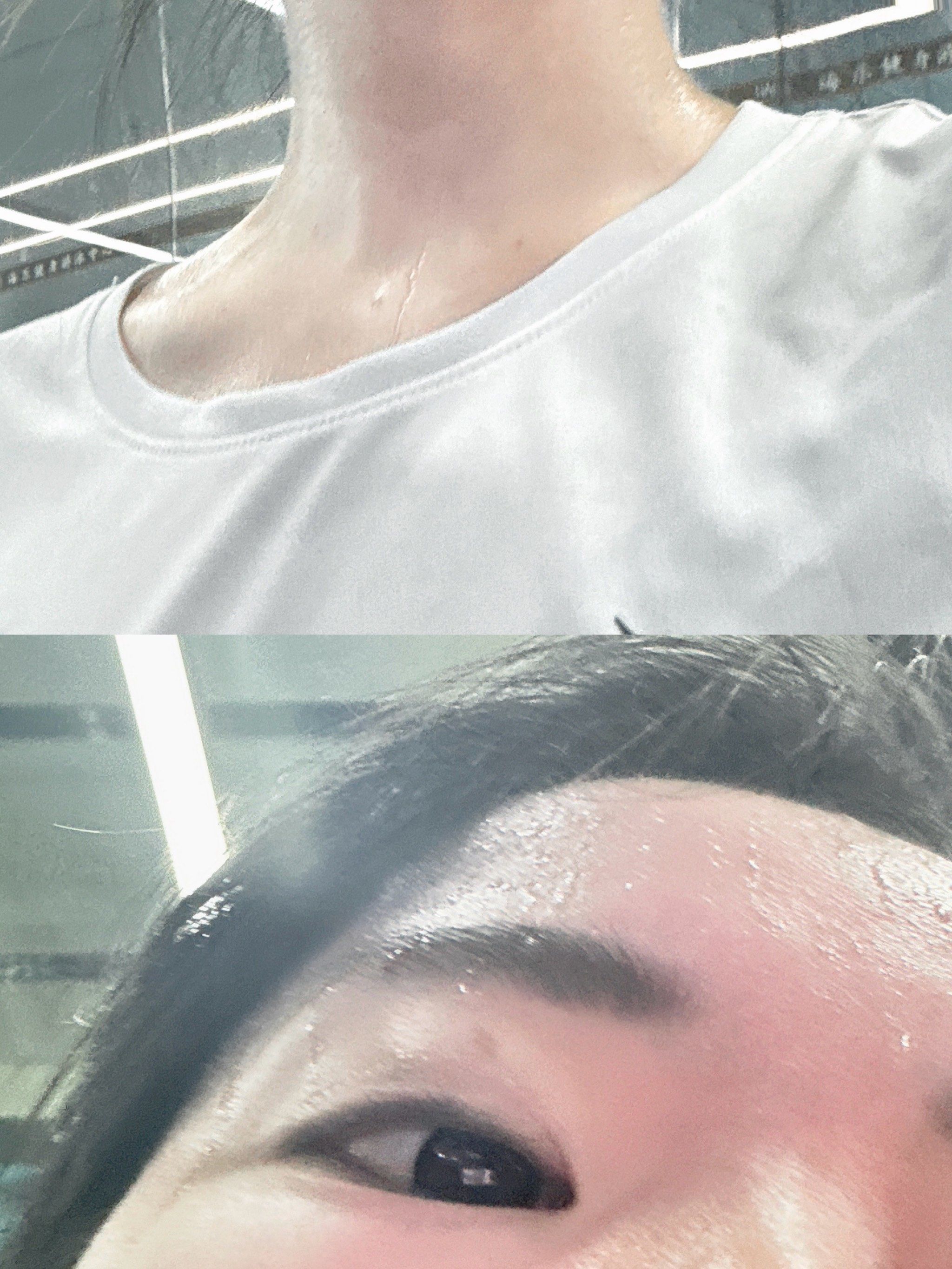 在健身房暴汗的一天!