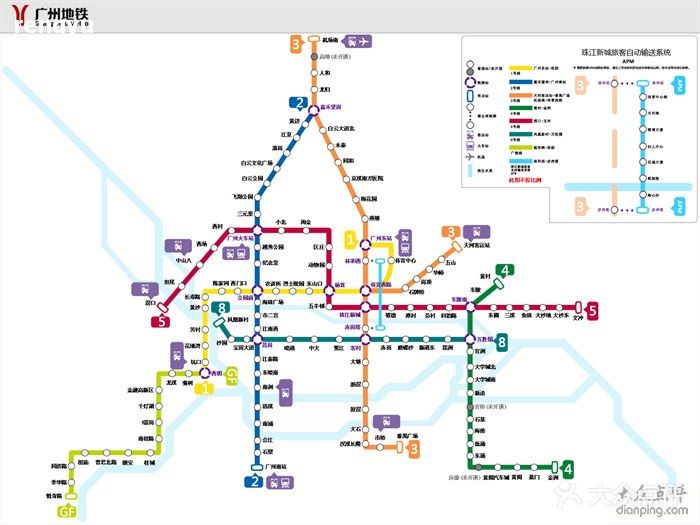 广州番禺地铁站地图图片