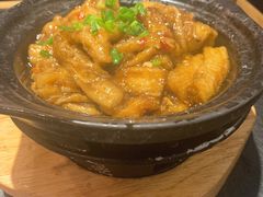 咸鱼鸡粒茄子煲咸鲜下饭-潮堂 · 潮州菜(国贸商城店)