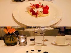 巧克力蛋糕配香草冰淇淋-Jean Georges