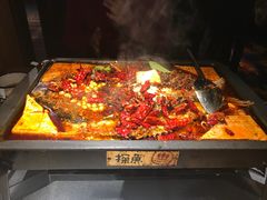 -探鱼·鲜青椒爽麻烤鱼(广州南沙万达广场店)