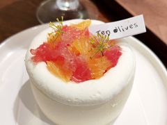 西柚酸奶油慕斯-Ten Olives甜点