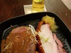 低温牛肉配脆皮猪里脊-Connection12·十二次方