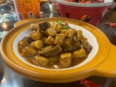 -东来菜馆•手抓海鲜家常菜•海鲜锅贴(鸽子窝店)