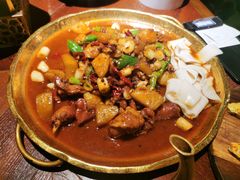 新疆大盘鸡-楼兰新疆主题餐厅(苏州中心店)