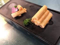 脆筒龙虾卷-后海16号·北京私房菜