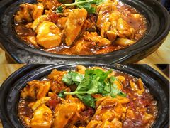 啫啫肥肠鸡-小郭私房菜·海肠捞饭店(学士街店)