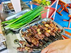 -万家乐带皮五花肉烧烤(临淄大院店)