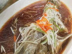 清蒸中华鲟-花與川1874