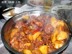 兔子炖土豆-鸡炖兔