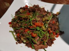 小炒黄牛肉-韶山冲湘菜馆(大明湖店)