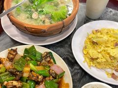 咸蛋黄芥菜煲-紫金食坊(江南西路店)