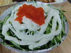 鱼籽沙拉拌黄瓜丝-强记龙虾钳(定安里店)