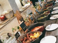 自助取餐区-院子君亭亚洲厨房花园餐厅