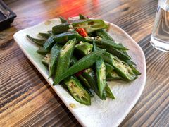虾酱炒秋葵-Hi YOU你的饭局泰餐厅(雍和宫店)