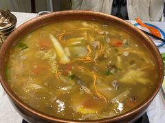 铜锅牦牛肉汤锅-九里香(三世传承店)