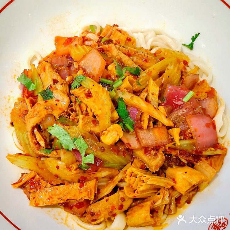 西北香爆肚拌面🍜 好吃到吃撑了‼️ 