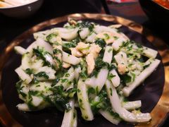 荠菜肉丝炒年糕-皆是厚切炸猪排·罗宋汤(大宁音乐广场店)