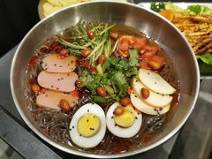 韩式冷面(酸甜）-山野的朋友露营炭火烤肉