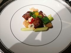 彩椒牛肉白芦笋-临江宴(陆家嘴店)
