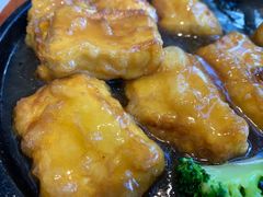 铁板鲍汁豆腐-峨嵋小镇·川菜(勒泰中心店)