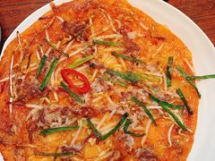 泡菜饼-神仙雪浓汤(明洞店)