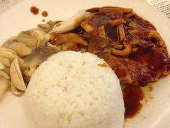 菌菇汁猪排饭-新澳港式茶餐厅(余姚路店)
