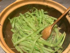 虾酱啫通菜梗-啫神·广州地标美食(北京路店)