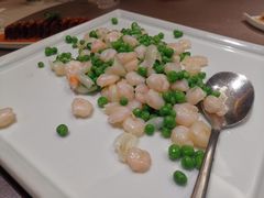 百合甜豆溜虾仁-壹品宴掦·淮扬菜(新牌坊店)